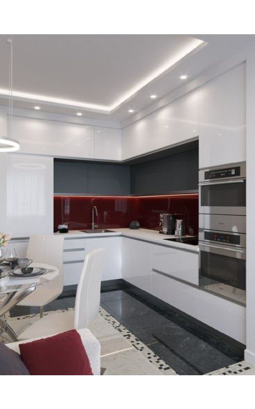 Kính mầu ốp bếp KBHD911
