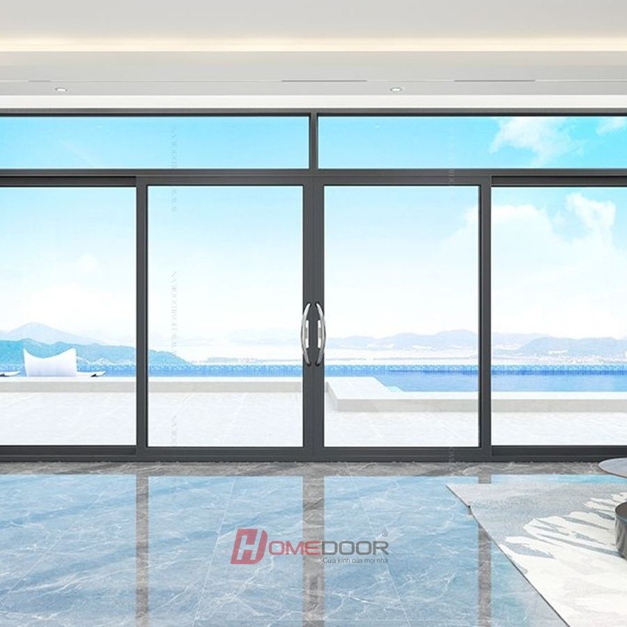 Báo giá cửa lùa nhôm kính CNHD1764L
