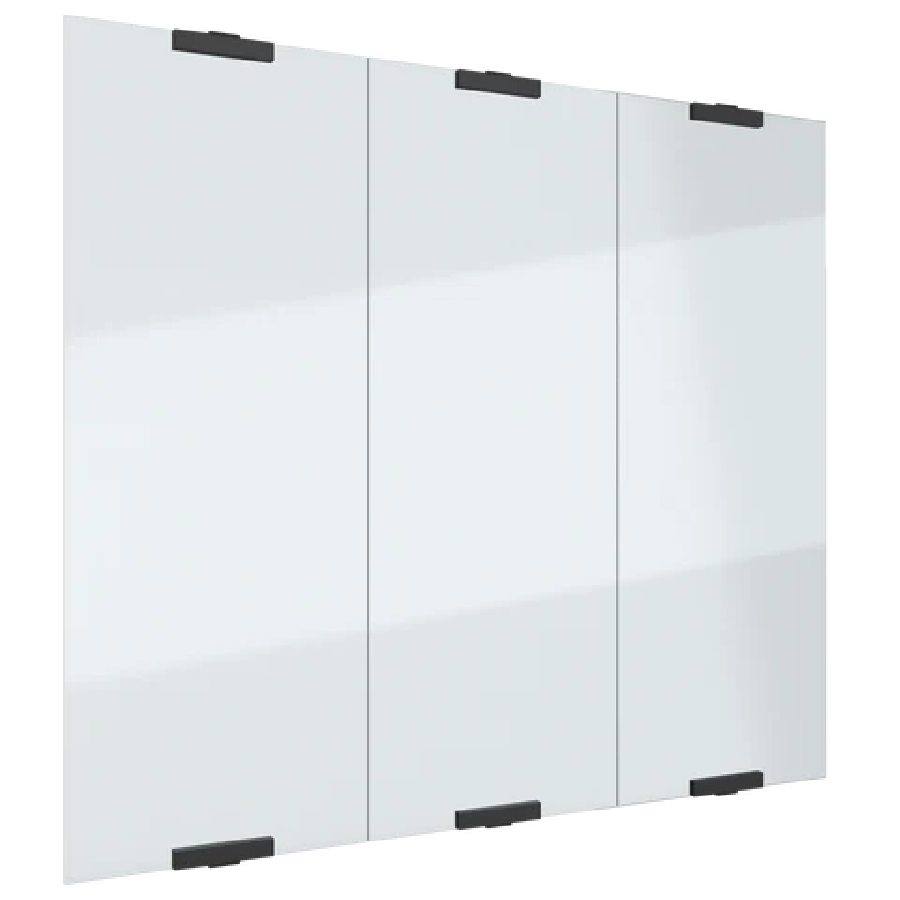 Cửa bản lề sàn kính cường lực CKHD476S