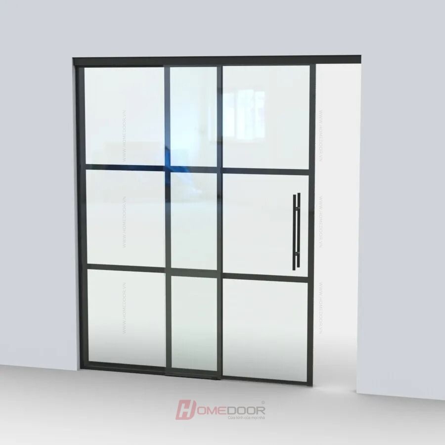 Cửa kính cường lực CKHD443