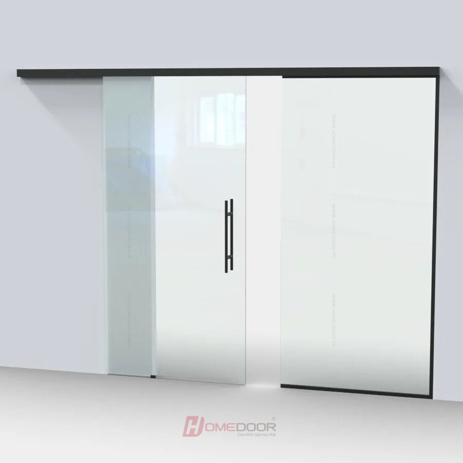 Lắp cửa kính cường lực CKHD427