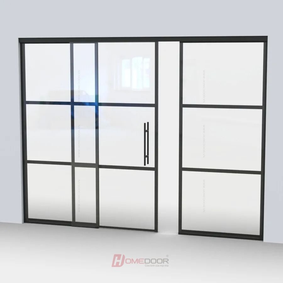 Lắp đặt cửa kính CKHD428