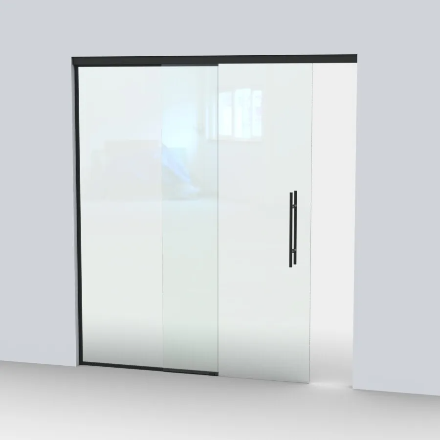 Mẫu cửa kính cường lực CKHD435