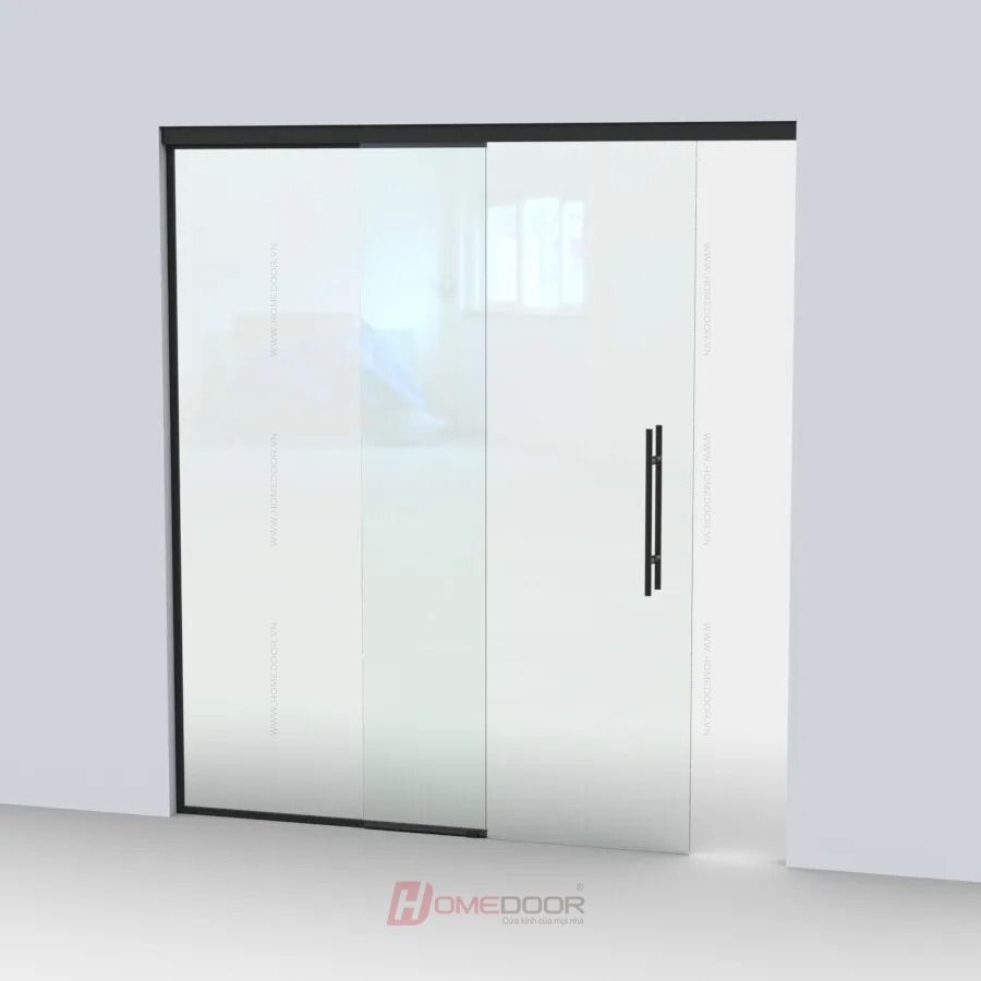 Mẫu cửa kính cường lực đẹp CKHD438