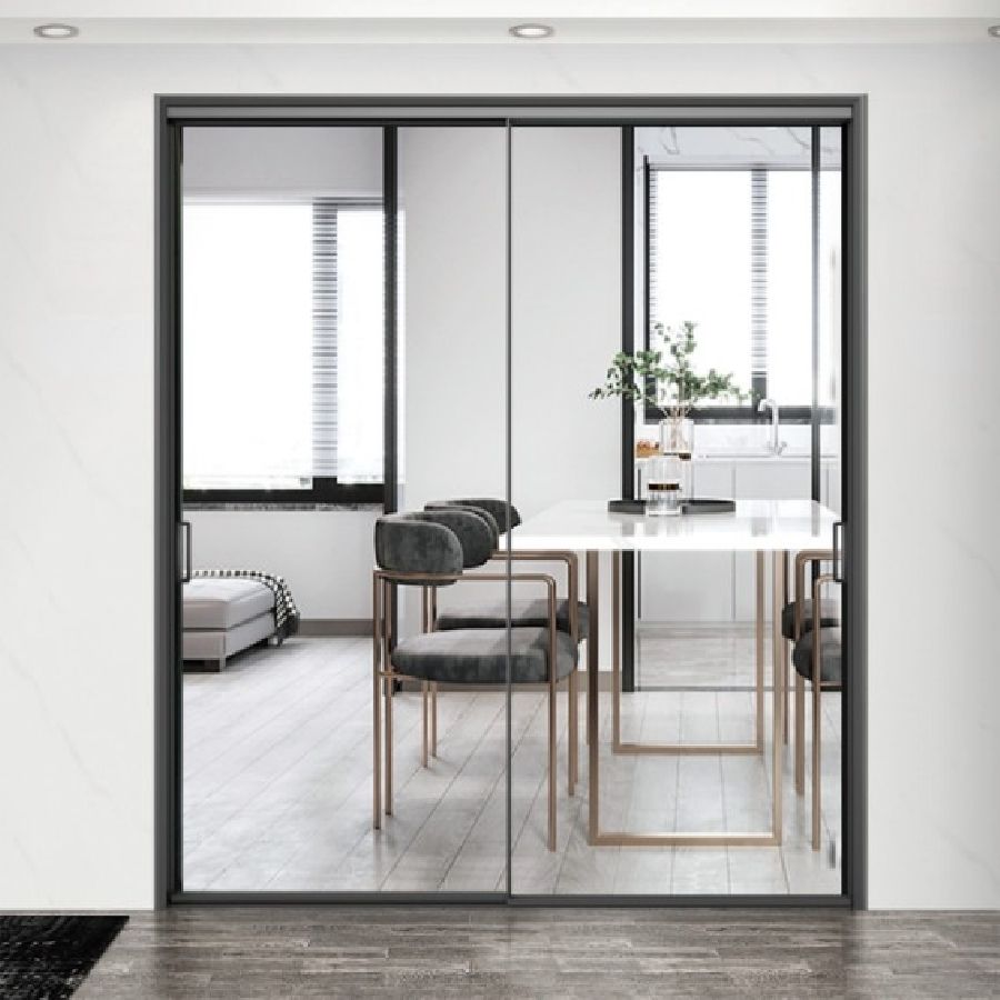 Mẫu cửa lùa nhôm kính CNHD1760L